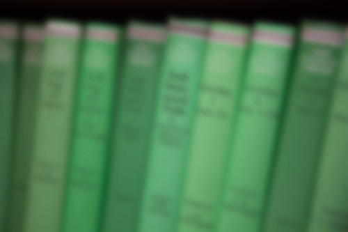 green-books-blur