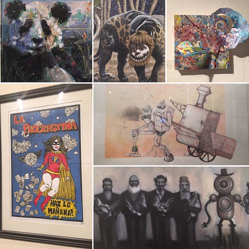 Happy #ReadingDay! If you need a break, or some inspiration for the imagination, stroll over to the Gittins Gallery, about 300 yards from @marriottlibrary, and check out the student work on display.???????? #UofU #universityofutah #UofUarts