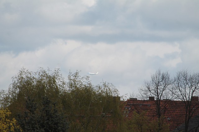 HANNOVER - AIR FORCE ONE APPROACHING