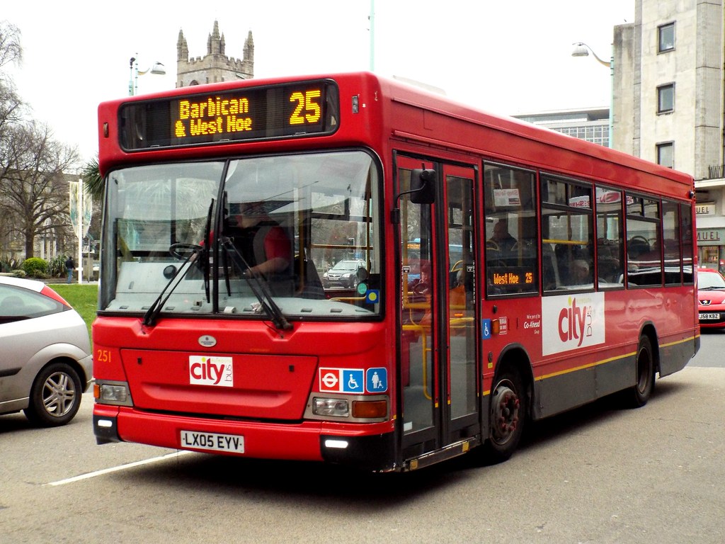 251 - Plymouth Citybus Plymouth February 2016