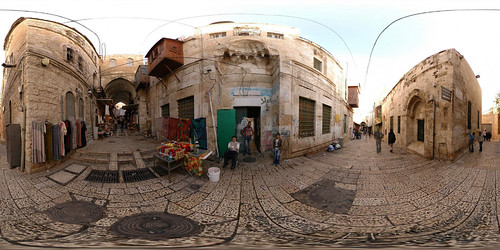 Bab al-Silsila - Street of the Chain - Jerusalem, Old City - 360° | by Sam Rohn - 360° Photography