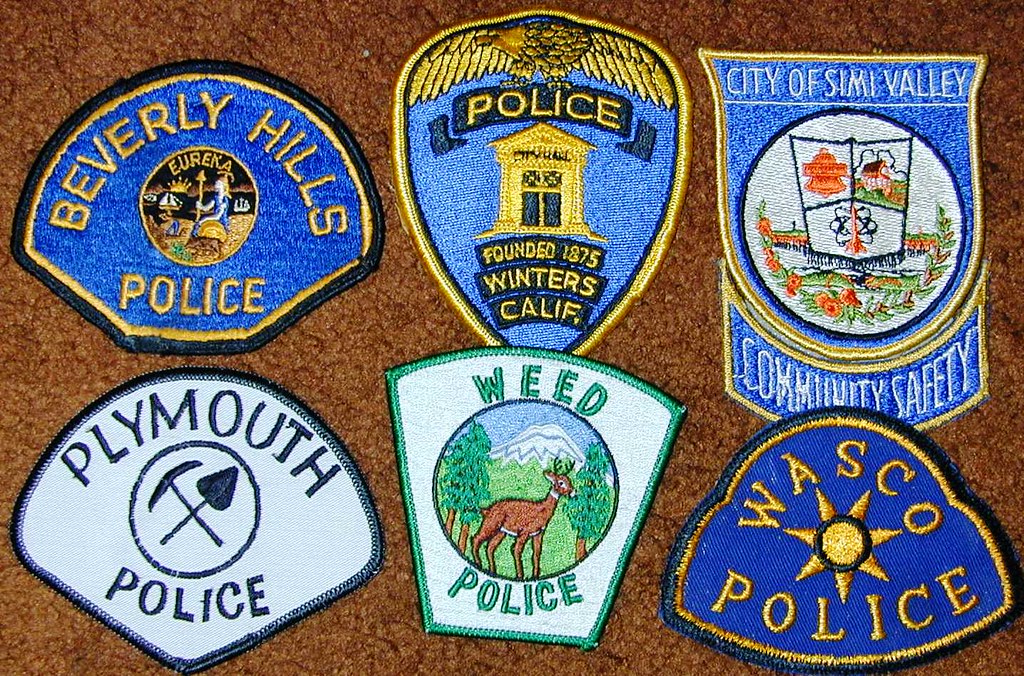 Fowler Police Patch California Police Department shoulder patches (2 of 6) | Flickr