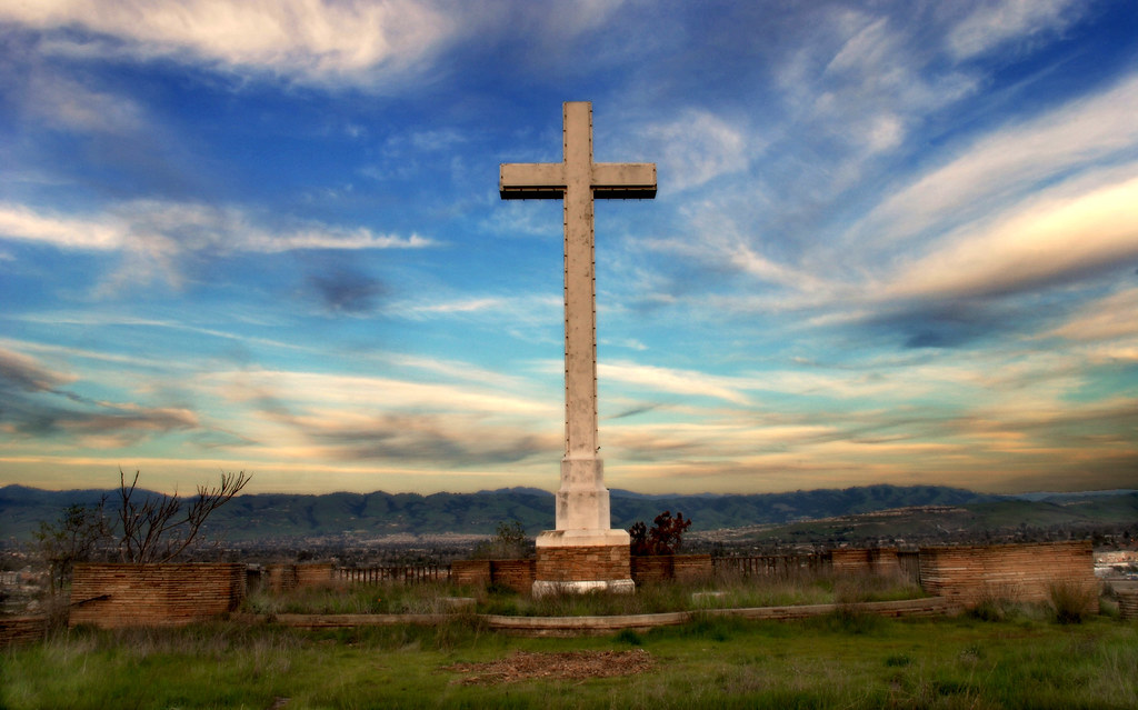 The cross above San Jose by 1985LUKE Photography