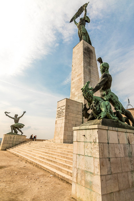 Freedom Statue, Budapest, Hungary.