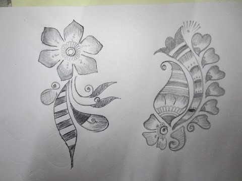 How to Draw Simple Mehndi Designs Step By Step?