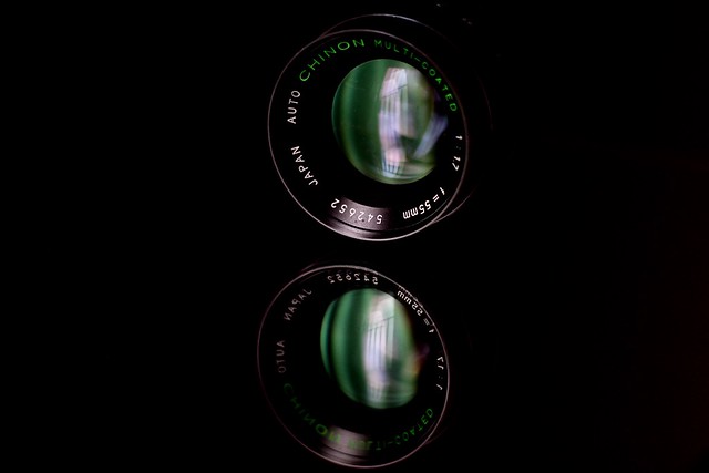 Chinon F 1:1.7 / 55mm Multi-Coated M42 manual lens