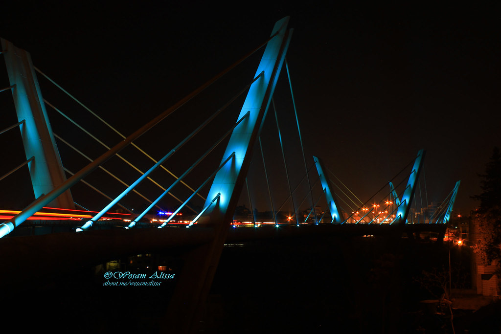 Abdoun Bridge Night