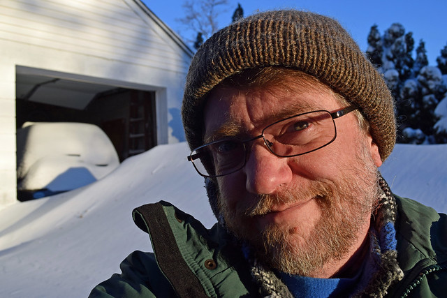 Sunday Snow Drift Selfie