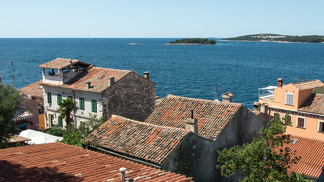 Over terracotta and out into The Adriatic..... Beautiful!