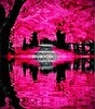 Dark Pink TTree Lined Walk Way by Posh & Pink