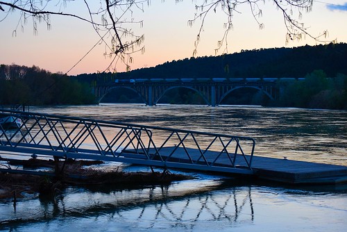 bridge sunset water rio river puente pier agua catalonia embarcadero garcia puesta posta riu ebre riberadebre