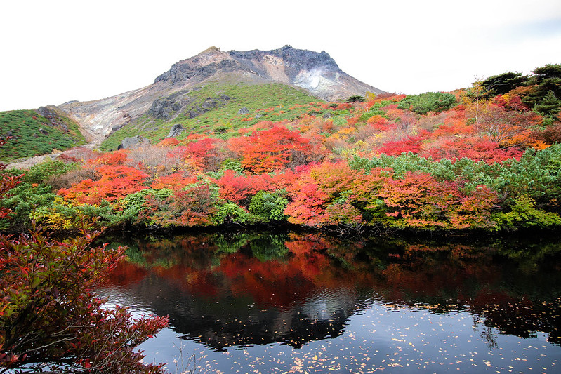 那須岳の紅葉