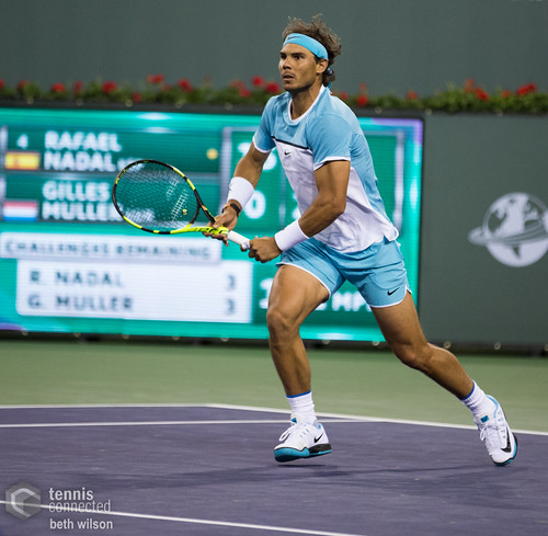 Nadal d. Muller | Rafa Nadal defeated Gilles Muller 6-2, 2-6… | Flickr