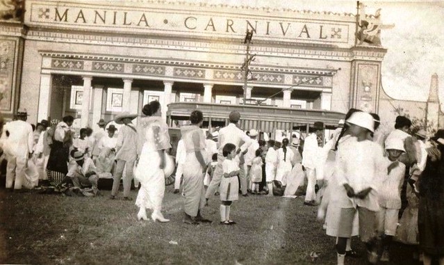 Entrance to the Manila Carnival. February 15, 1922.