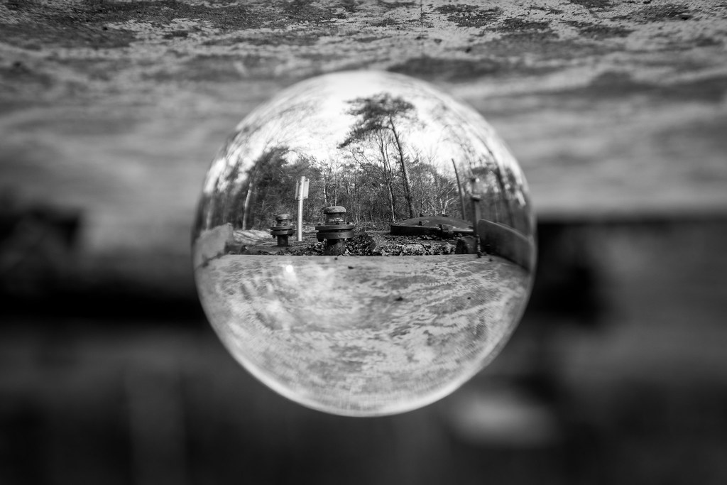 Glass sphere-1 | First trials with a glass sphere | Dirk Van den Heuvel ...