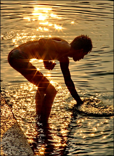 sunset sun india water tramonto gokarna sole karnataka acqua