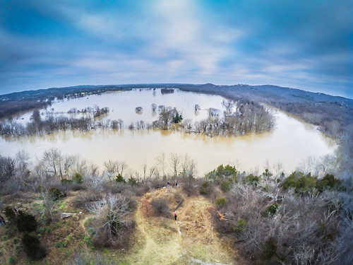 park river flooding quad aberdeen missouri drone 2015 meramec bluffview gopro quadcopter alfostertrail