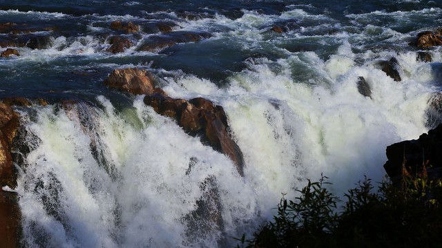 The mighty  Narmada Falls, Jabbalpur India