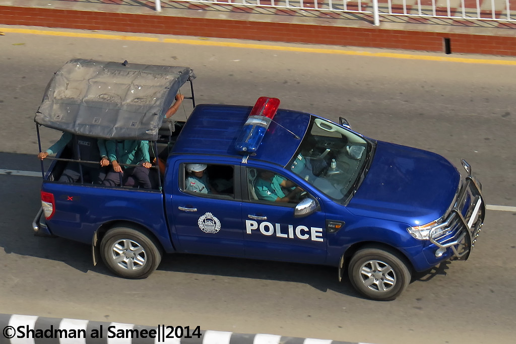 Bangladesh Police Ford Ranger