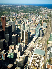 View from CN Tower - East