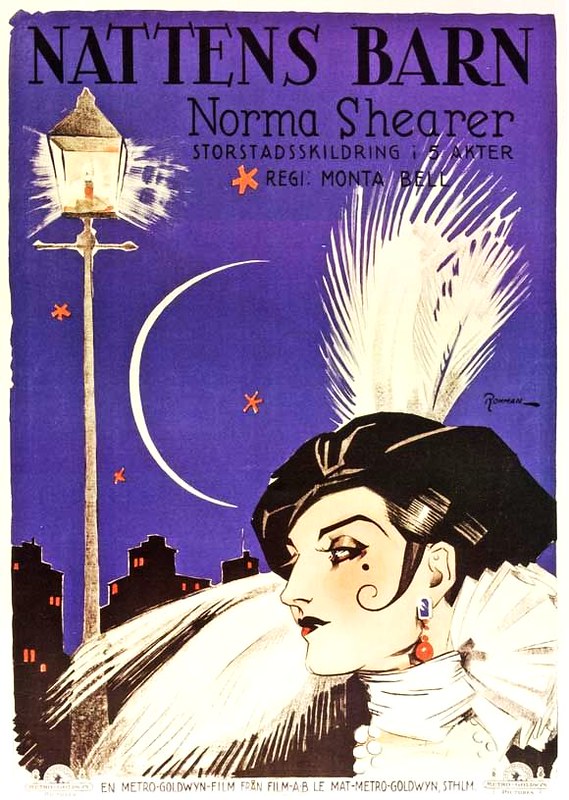 Lady of the Night (1925 / Metro-Goldwyn-Mayer) (Sweden)