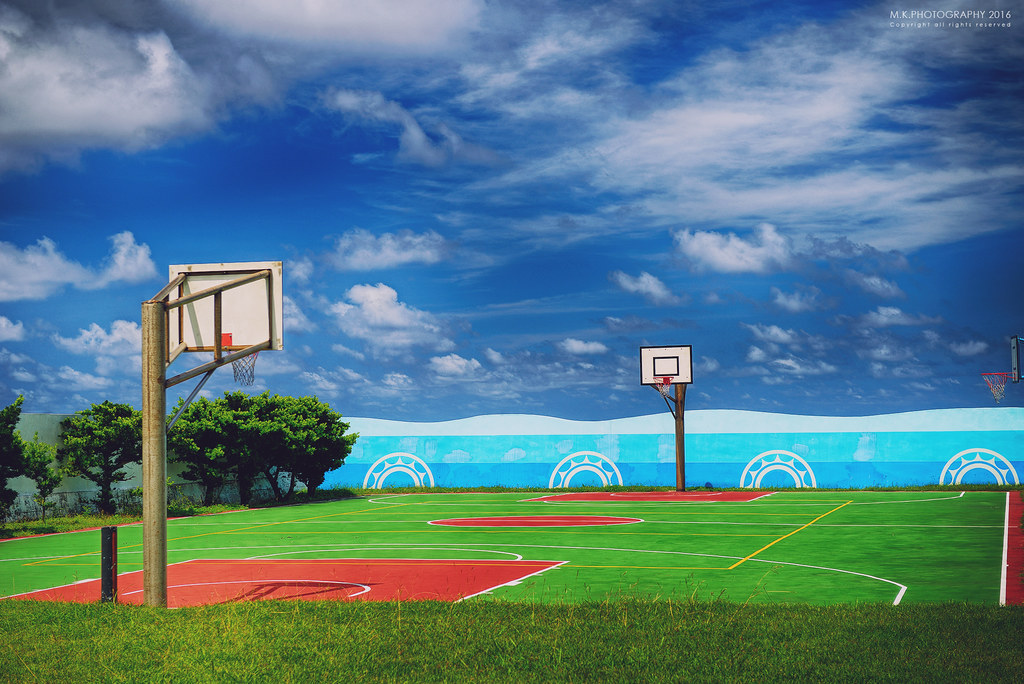 蘭嶼．椰油國小籃球場
