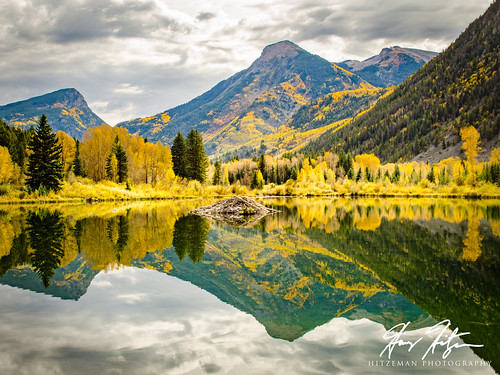 autumn color aspen water home lake fall aspentrees trees plant intimates golden sky artwork yellow valley honorablemention october landscape art serene flower mountains outdoor texture leaves hitzemanphotographycom decor foliage colorado reflections fallcolor tree clouds happy mountain nikonflickraward