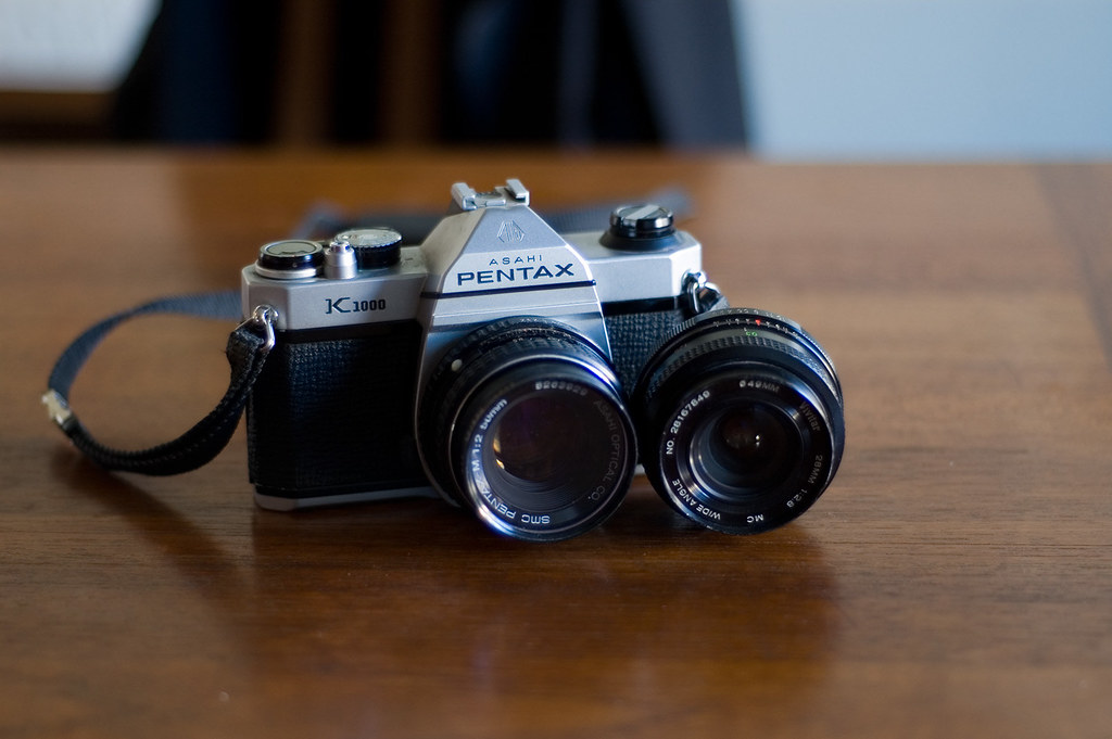 Pentax K1000 | Found it! Found a 50mm f/2 to go along with t… | Flickr