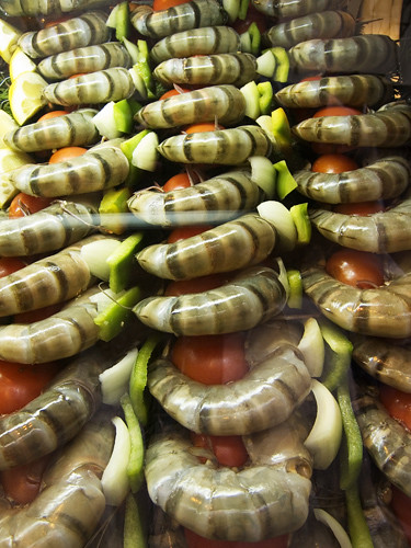 Pattern_Prawns | Taken through a Paris Restaurant window, I … | Flickr