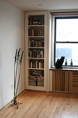 Built In Bookshelves And Radiator Cover Designed By Www P Flickr