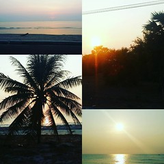 Sunrises during my morning bicycle ride on the Southeast coast of Thailand. #APSAILife #ILoveThailand