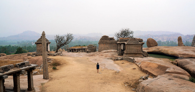 Hampi lanscape, Karnataka, India
