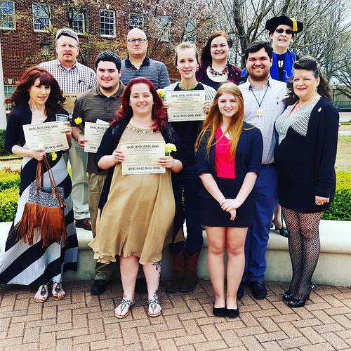 Congrats to the #ASUMH 2016 inductees of the #PTK Honors Society!