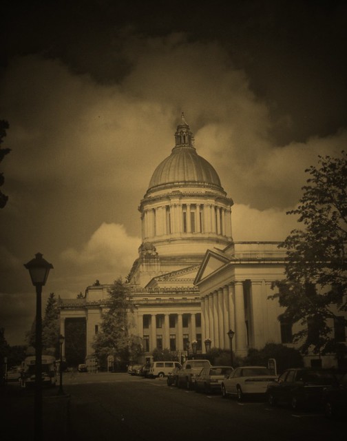 Olympia Washington ~ Washington State Capitol ~ Historic  ~ Old Photo