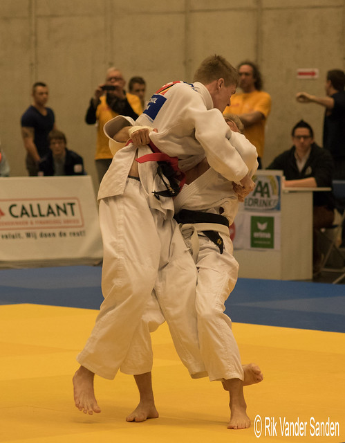 Robin Meeuwissen  (Judo Centrum Leuven) vs Peter Tomme (JS Kortrijk)