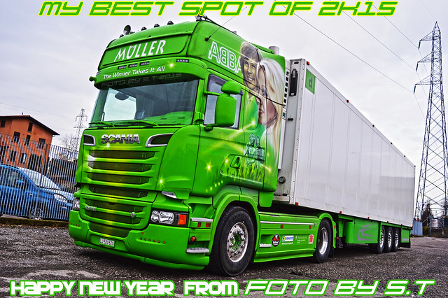 Happy New Year from Foto by S.T (Scania ABBA Muller)