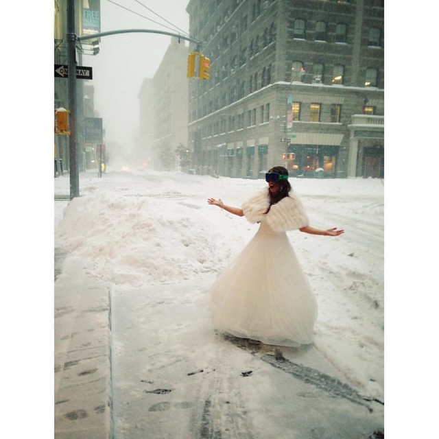 The unperturbed bride • SoHo NYC