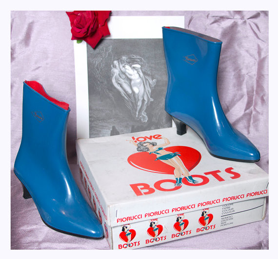 fiorucci boots bleu 3 | frankyvinyl | Flickr
