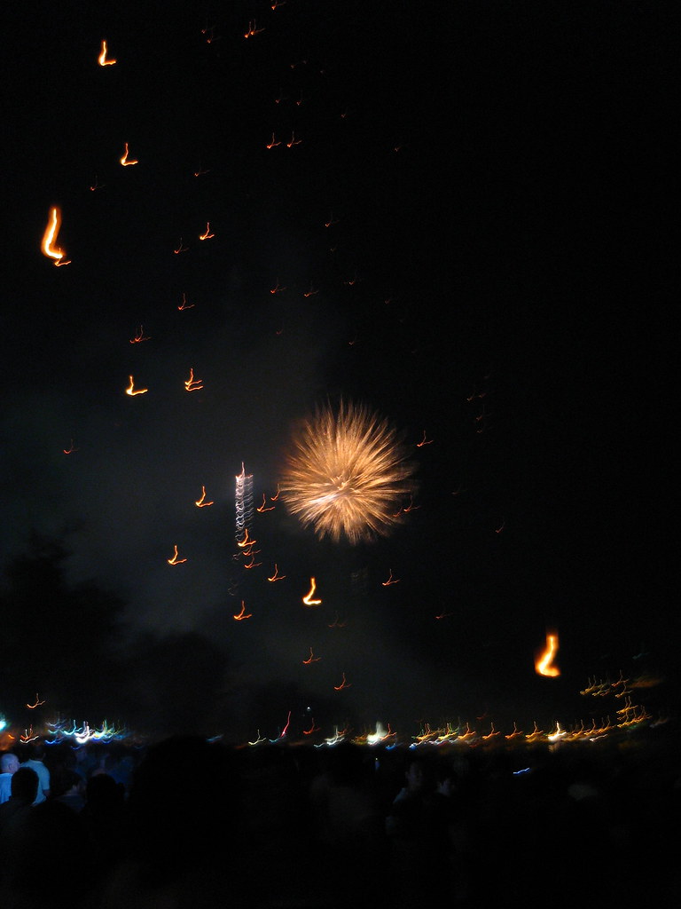 NYE Beach Fireworks