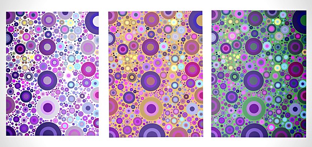 Triptych: Colour Cells