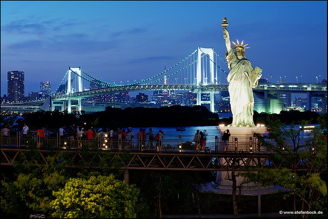 This Is Not America - Odaiba Statue of Liberty Tokyo