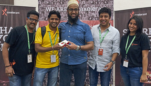 Axelerant Raspberry winner - DrupalCon Asia 2016