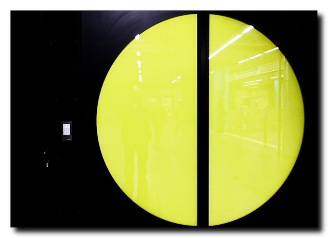 Kreis in Gelb