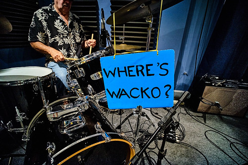 Wacko Wade of Little Freddie King's band. Photo by Eli Mergel