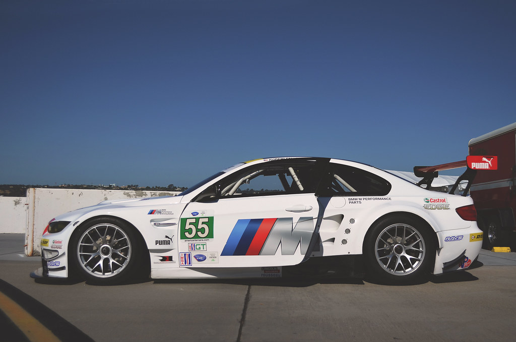 Image of BMW e92 M3 GT2 ALMS Racecar
