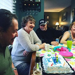Day 86. Dad's birthday in Beechy. Although he's 69, the candles say 96. #365Project #yxepicaday16 #2016/365photos 2016-03-26.