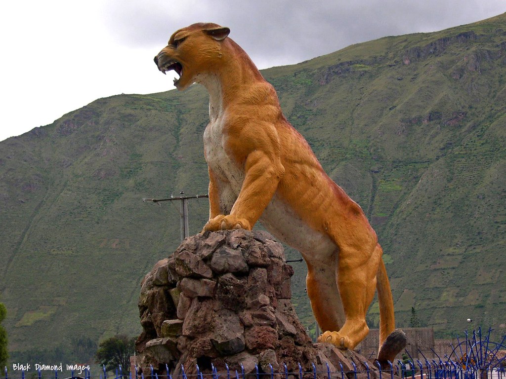 Statue of a Puma, Calca, Sacred Valley 