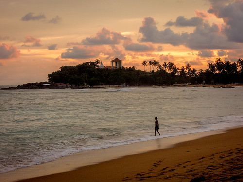asia azië ceylon serendib srilanka unawatuna southernprovince beach strand sunset sun evening twilight coast shore sea ocean chantalnederstigt channedimages