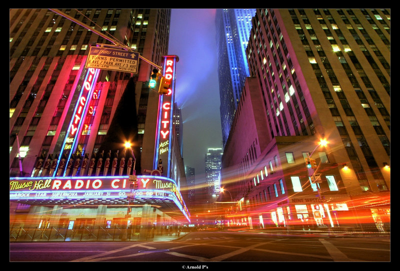 a Midtown night by Arnold Pouteau's