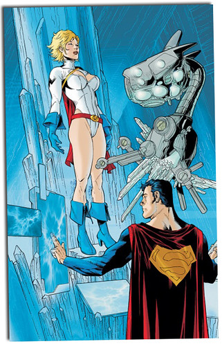Superman 663 - Solicit art | by Lady, That's My Skull